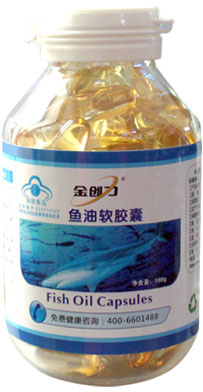 金創(chuàng)力魚油軟膠囊 